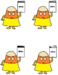 Candy Corn Bible Craft