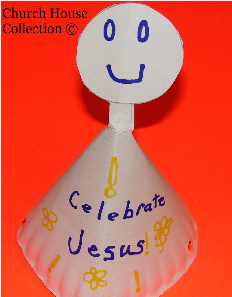 Celebrate Jesus Birthday Hats