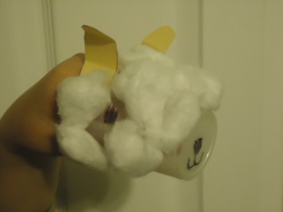 Sheep Cup Craft for Noah's Ark The parable of the Lost Sheep Crafts