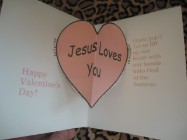 Valentine Popout Card
