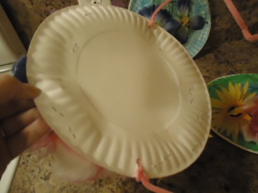 Paper Plate Flower Hats