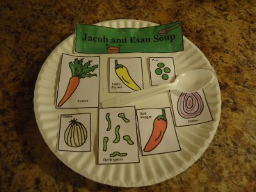 Jacob and Esau Soup Craft