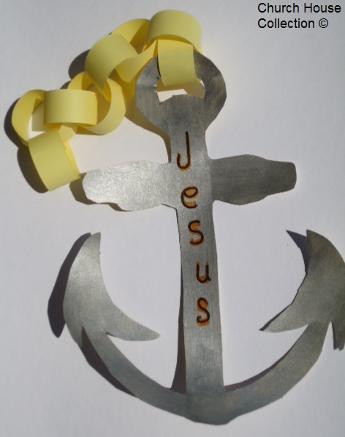 Jesus Is The Anchor Of My Soul Craft- Jesus crafts- Anchor Crafts