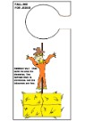Fall Scarecrow  Doorknob Hanger Craft