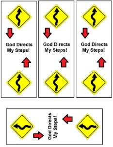 Road Sign Bookmarks  