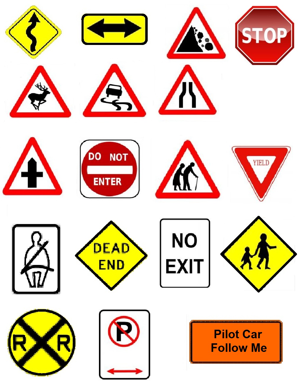 clipart uk road signs - photo #36