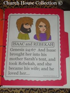 Isaac and Rebekah Lapbook For Sunday school or children's church