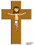 Jesus Died on the cross crafts