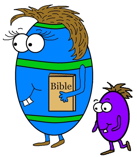 Easter Egg With Bible Crafts