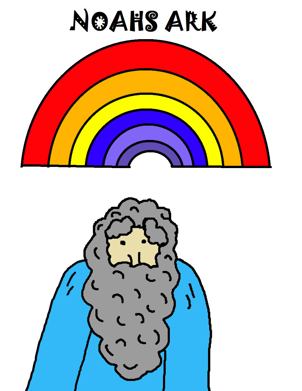 Noahs Ark Rainbow Craft
