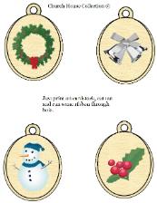 Christmas Ornament Cutouts