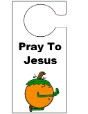 pumpkin Door knob hanger crafts