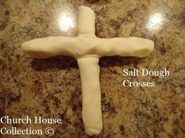 Easter Salt dough cross