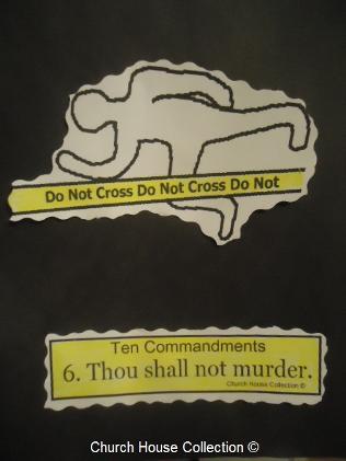 Thou Shalt Not Murder For 6th commandment for Ten Commandments