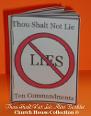 Thou Shalt Not Lie Craft Ten Commandments