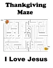 Thanksgiving Maze