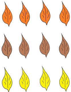 Fall Leaves Template