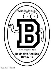 ABC's Who Is Jesus White Binder With Clear Front Pocket Template