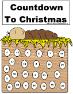 Baby Jesus Advent Calendar For Christmas 