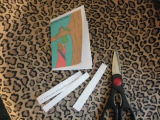 Zacchaeus And Jesus Card Craft