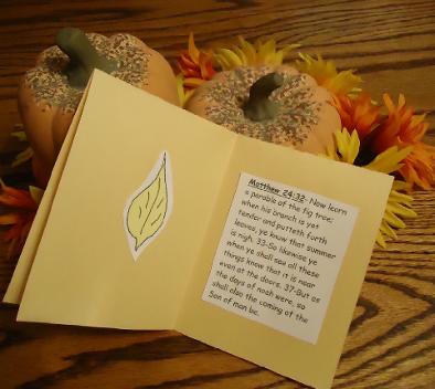 Fall Leaves Carf Craft