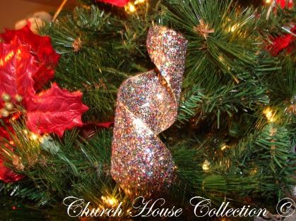 Christmas Glitter Ornament Toilet Paper Roll Craft