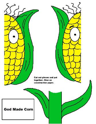 God Made Corn Activity Sheet