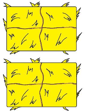 Hay Bale Template