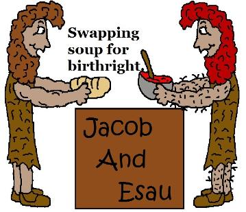 Jacob and Esau Crafts
