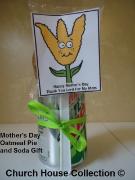 Mother's Day Oatmeal Pie Soda Flower Arrangement