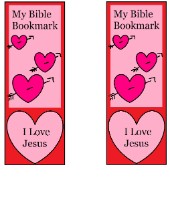 Valentine Bookmarks