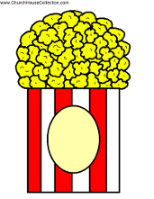 Popcorn Printable Template