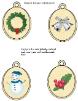 Printable Christmas Ornaments