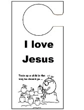 Pumpkin Reading Bible Door Knob hanger