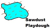 How to make Sawdust Playdough