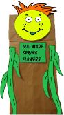 Spring Flower Paper Lunch Bag Craft for Sunday school Crafts
