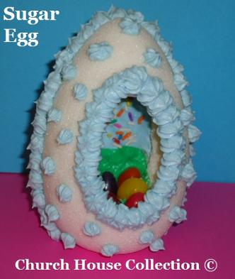 Easter Sunday School Crafts For Kids | Church House Collection | DIY How to make Sugar Eggs for Sunday School or Children's Ministry church | Sugar Egg Tutorial Directions DIY