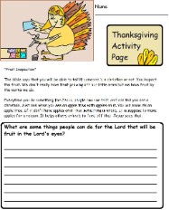 Turkey Quilting Activity Page For Kids