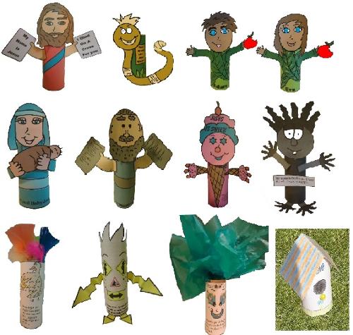 Bible Toilet Paper Roll Crafts