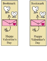 Valentine Bookmarks