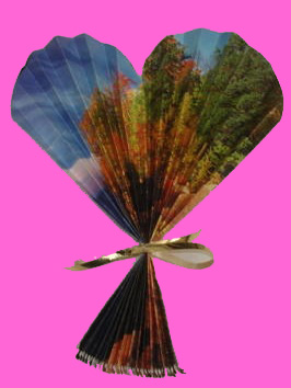 Valentine's Day Crafts for Sunday school- Heart Fan