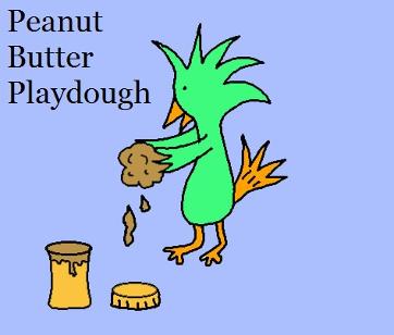 Peanut butter playdough recipe