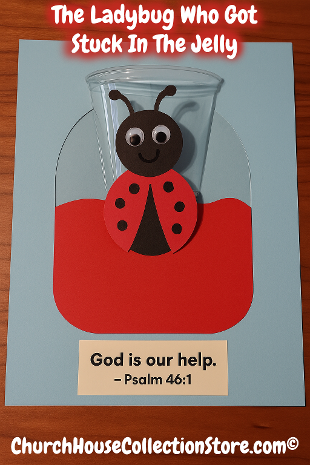 Ladybug Bible Craft